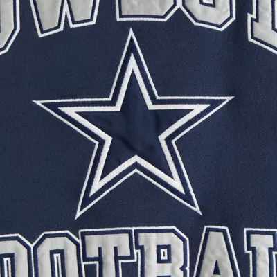 Abercrombie & Fitch Dallas Cowboys Graphic Popover Hoodie In Blue