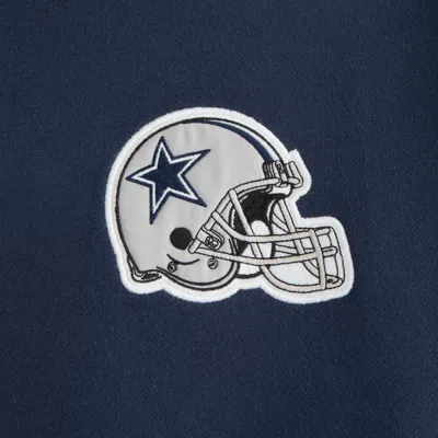 Abercrombie & Fitch Dallas Cowboys Graphic Popover Hoodie In Blue