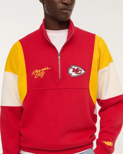 Abercrombie & Fitch Kansas City Chiefs Half-zip Sweatshirt