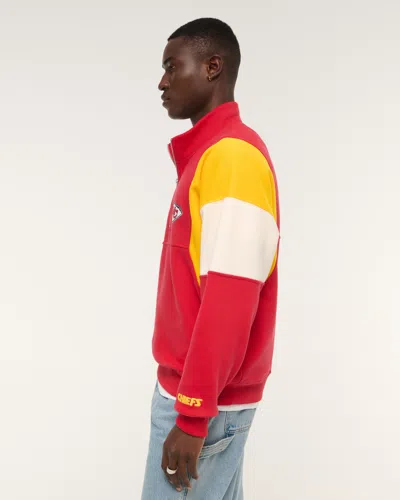 Abercrombie & Fitch Kansas City Chiefs Half-zip Sweatshirt