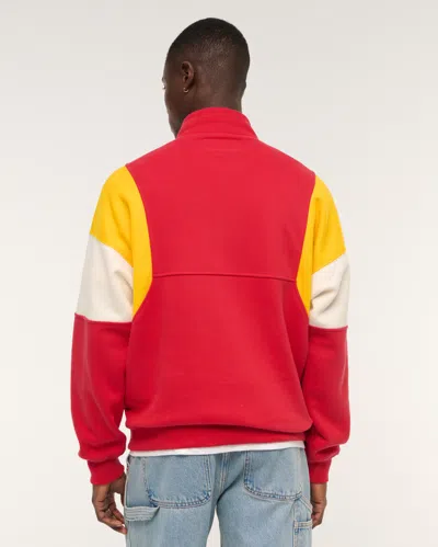Abercrombie & Fitch Kansas City Chiefs Half-zip Sweatshirt