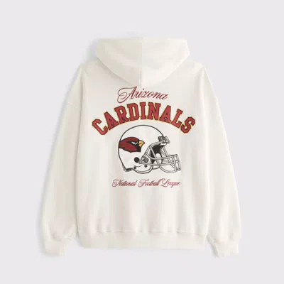 Abercrombie & Fitch Arizona Cardinals Graphic Popover Hoodie In Black
