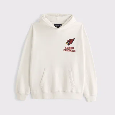 Abercrombie & Fitch Arizona Cardinals Graphic Popover Hoodie In Black