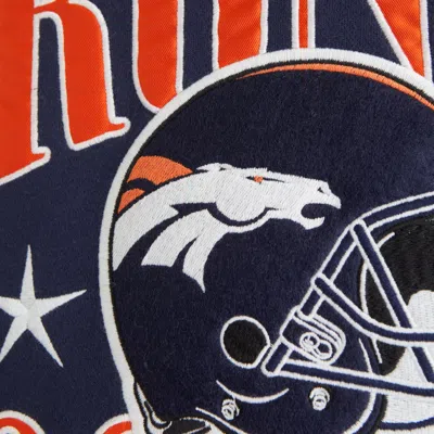 Abercrombie & Fitch Denver Broncos Graphic Popover Hoodie In Brown