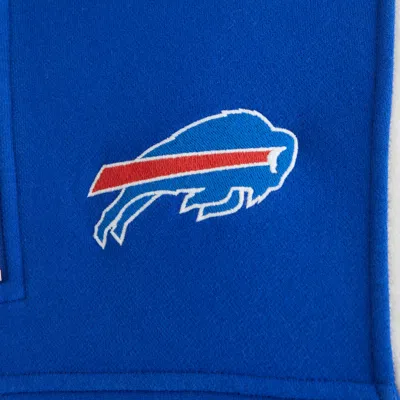 Abercrombie & Fitch Buffalo Bills Half-zip Sweatshirt In Blue