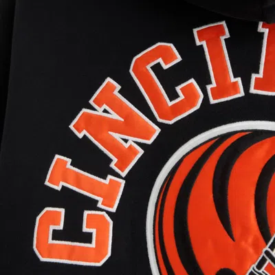 Abercrombie & Fitch Cincinnati Bengals Graphic Popover Hoodie In Black