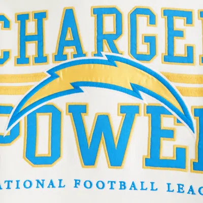 Abercrombie & Fitch Los Angeles Chargers Graphic Popover Hoodie In Neutral