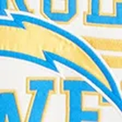 Abercrombie & Fitch Los Angeles Chargers Graphic Popover Hoodie In Neutral