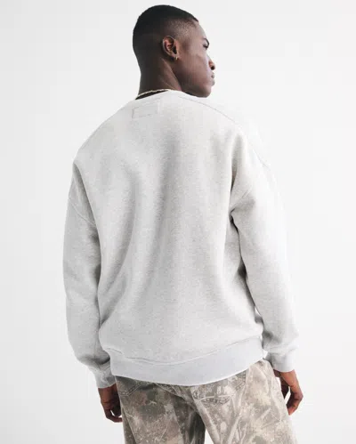 Abercrombie & Fitch Cleveland Browns Graphic Crew Sweatshirt In White