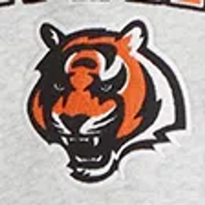 Abercrombie & Fitch Cincinnati Bengals Graphic Crew Sweatshirt In White