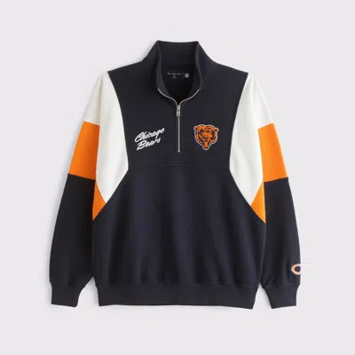 Abercrombie & Fitch Chicago Bears Half-zip Sweatshirt