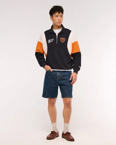 Abercrombie & Fitch Chicago Bears Half-zip Sweatshirt