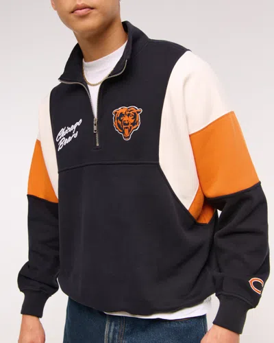Abercrombie & Fitch Chicago Bears Half-zip Sweatshirt