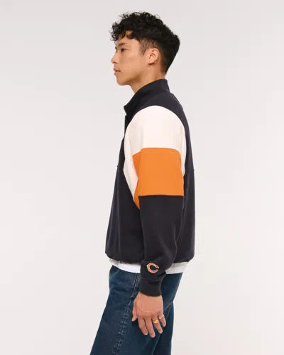 Abercrombie & Fitch Chicago Bears Half-zip Sweatshirt