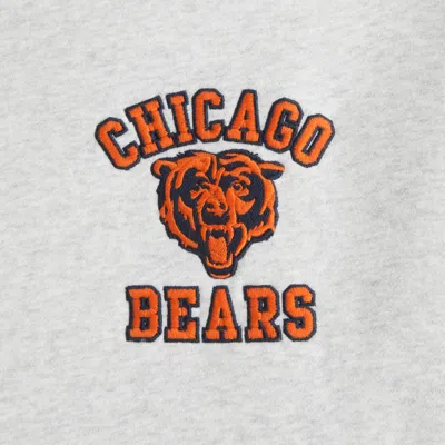 Abercrombie & Fitch Chicago Bears Graphic Popover Hoodie In Gray