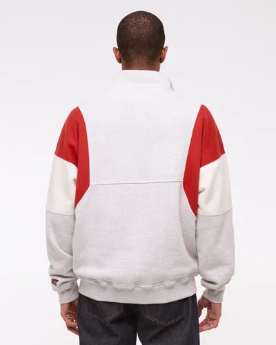 Abercrombie & Fitch San Francisco 49ers Half-zip Sweatshirt