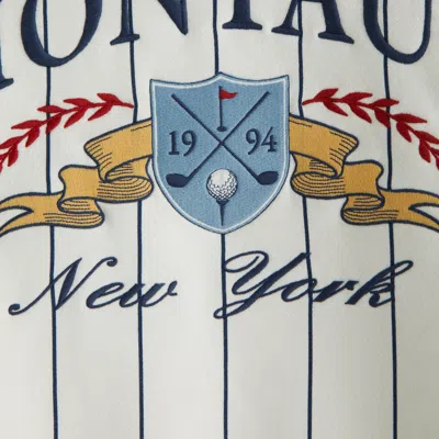 Abercrombie & Fitch Golf Graphic Crew Sweatshirt In White