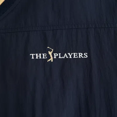 Abercrombie & Fitch Pga The Players Championship Nylon Graphic Sweatshirt In Blue