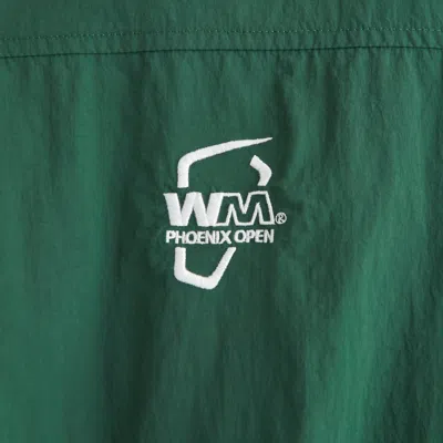 Abercrombie & Fitch Wm Phoenix Open Nylon Graphic Sweatshirt In Green