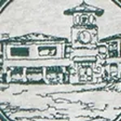 Abercrombie & Fitch Memorial Tournament Graphic Crew Sweatshirt In Gray