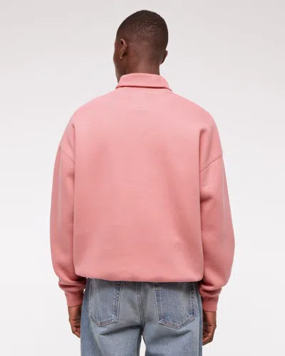 Abercrombie & Fitch Vol. 28 Turtleneck Sweatshirt In Neutral