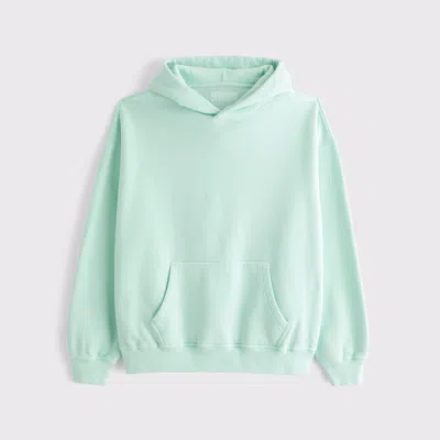 Abercrombie & Fitch Essential Popover Hoodie In Blue