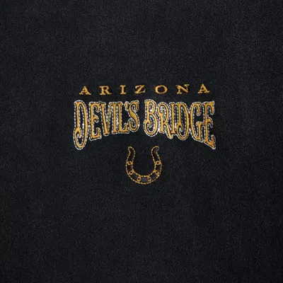 Abercrombie & Fitch Western Graphic Crew Sweatshirt In Black