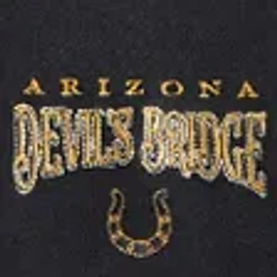 Abercrombie & Fitch Western Graphic Crew Sweatshirt In Black