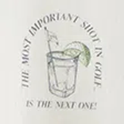 Abercrombie & Fitch Golf Graphic Crew Sweatshirt In White