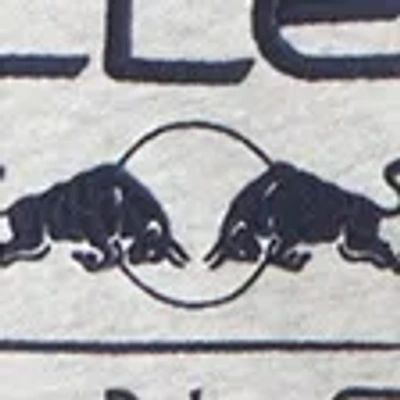 Abercrombie & Fitch Oracle Red Bull Racing Graphic Half-zip Sweatshirt In White