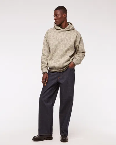 Abercrombie & Fitch Essential Popover Hoodie In Neutral