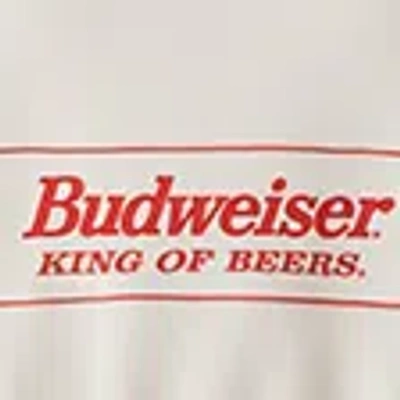 Abercrombie & Fitch Budweiser Graphic Crew Sweatshirt In Brown