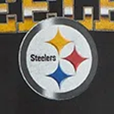 Abercrombie & Fitch Pittsburgh Steelers Graphic Popover Hoodie In White