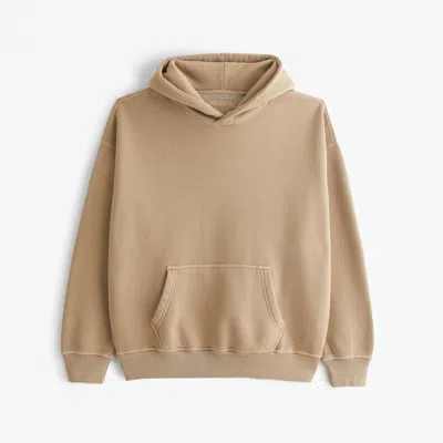 Abercrombie & Fitch Essential Popover Hoodie In Brown