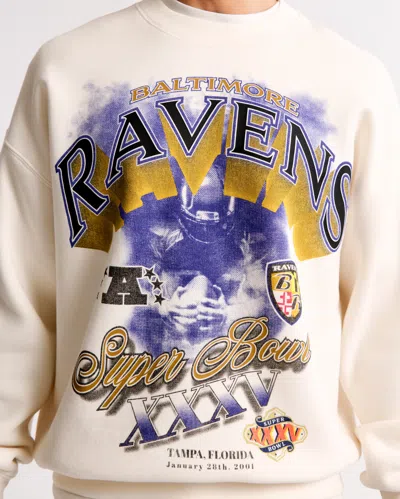 Abercrombie & Fitch Baltimore Ravens Graphic Crew Sweatshirt