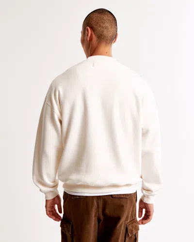 Abercrombie & Fitch Vintage Super Bowl Graphic Crew Sweatshirt