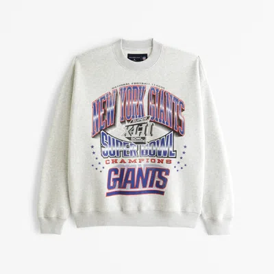 Abercrombie & Fitch New York Giants Graphic Crew Sweatshirt