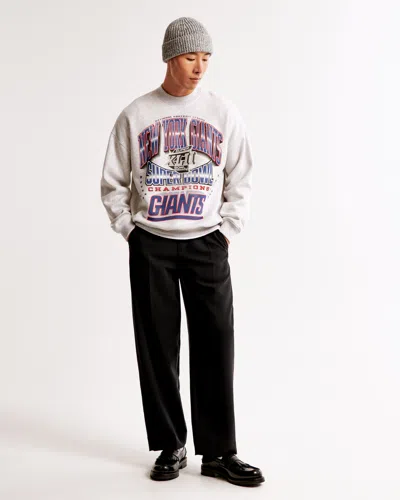 Abercrombie & Fitch New York Giants Graphic Crew Sweatshirt