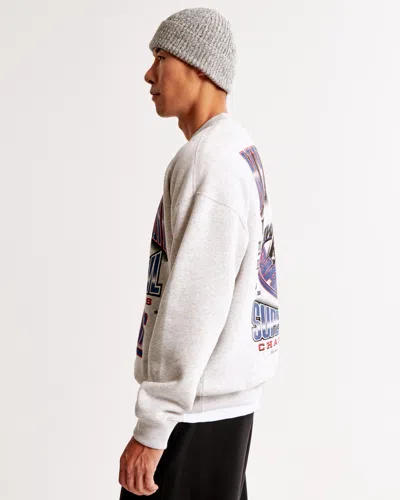 Abercrombie & Fitch New York Giants Graphic Crew Sweatshirt