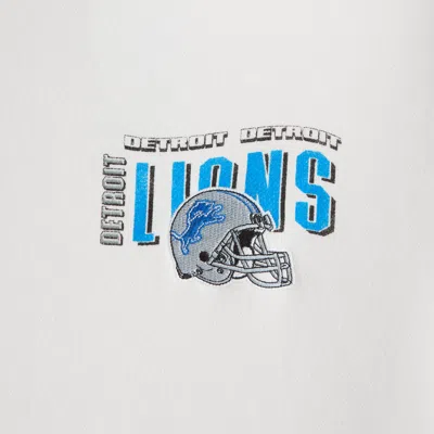 Abercrombie & Fitch Detroit Lions Graphic Popover Hoodie In Neutral