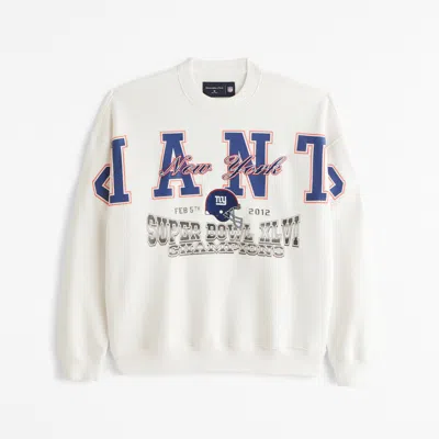 Abercrombie & Fitch New York Giants Graphic Crew Sweatshirt