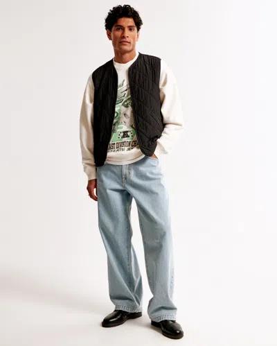 Abercrombie & Fitch New York Jets Graphic Crew Sweatshirt