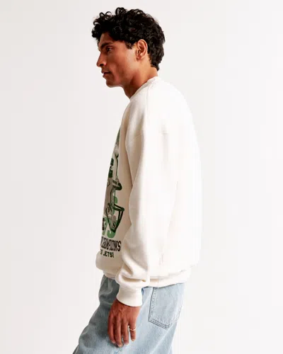 Abercrombie & Fitch New York Jets Graphic Crew Sweatshirt