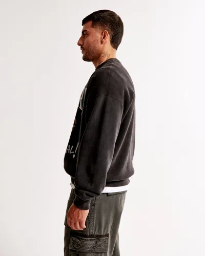 Abercrombie & Fitch Jacksonville Jaguars Graphic Crew Sweatshirt