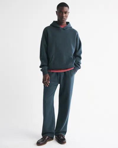 Abercrombie & Fitch Essential Popover Hoodie In Blue