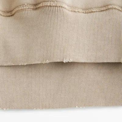 Abercrombie & Fitch Essential Cropped Popover Hoodie In Brown