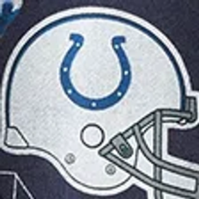 Abercrombie & Fitch Indianapolis Colts Graphic Crew Sweatshirt In White