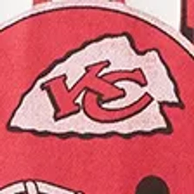 Abercrombie & Fitch Kansas City Chiefs Graphic Crew Sweatshirt In Red