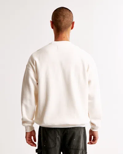 Abercrombie & Fitch San Francisco 49ers Graphic Crew Sweatshirt In Neutral