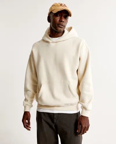 Abercrombie & Fitch Essential Popover Hoodie In Neutral